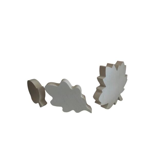 Chalk Couture New 3‎ Piece Wood Surface  Autumn Cutouts - Picture 3 of 7